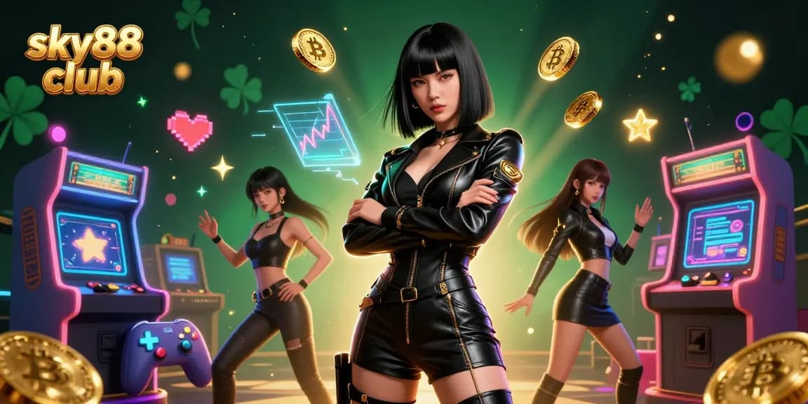 Join the excitement at sky88 club with vibrant casino graphics and gameplay dynamics.