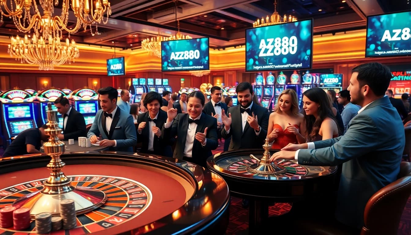 Experience high-stakes action at https://az888.futbol with players enjoying vibrant casino games.