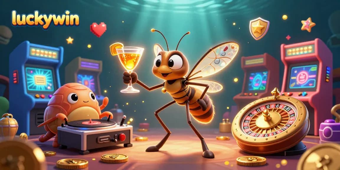 Experience the extraordinary world of luckywin with vibrant 3D casino characters and dynamic gaming elements.