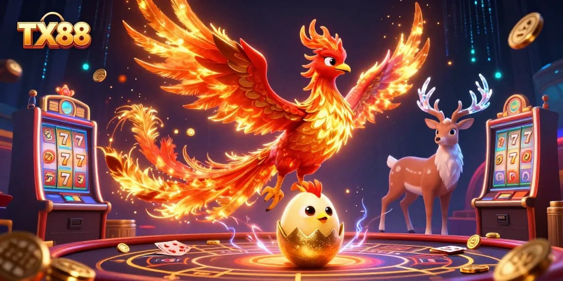 Experience thrilling gaming action with TX88 and discover fortune in the vibrant casino atmosphere.