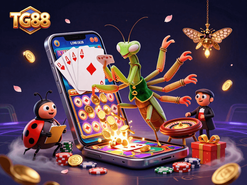 TG88 players experience exhilarating deals at the casino with a vibrant atmosphere and dynamic elements.