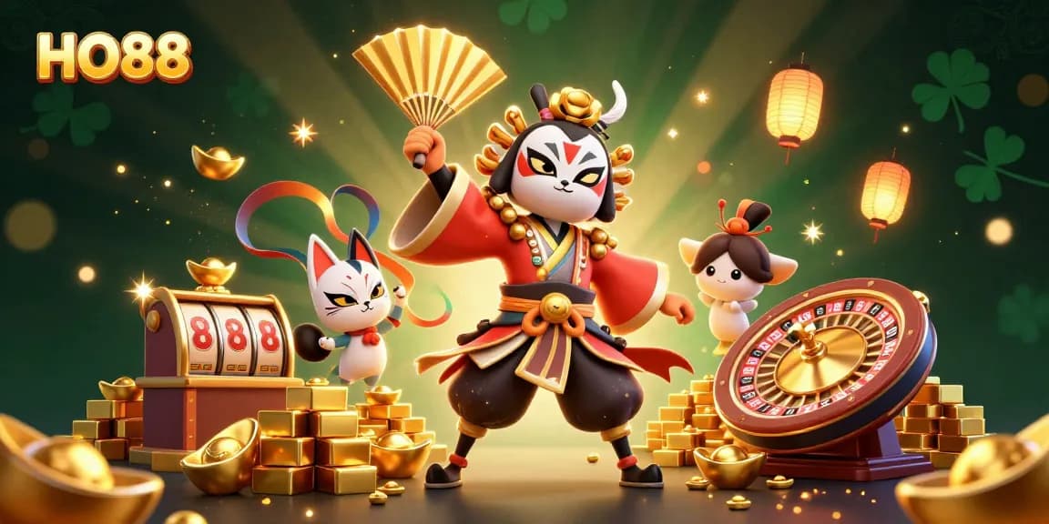 Experience the excitement of HO88 with vibrant slot games and thrilling casino action.