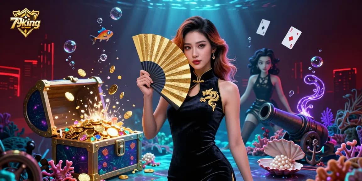 Engage in thrilling slots and games at 79king with stunning visuals and immersive atmosphere.