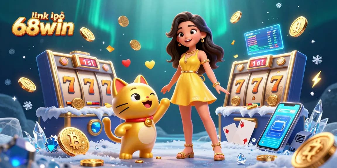 Experience thrilling gameplay at link vào 68win, featuring vibrant casino elements and joyful interactions.