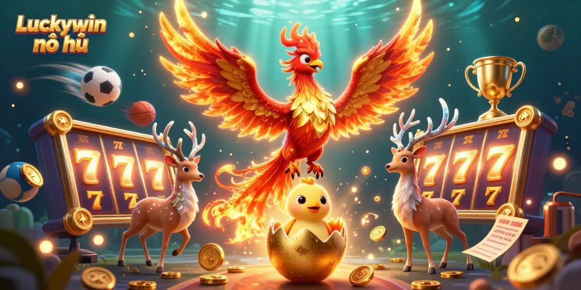 Engage in Luckywin nổ hũ action with dynamic slot games and spectacular visuals.