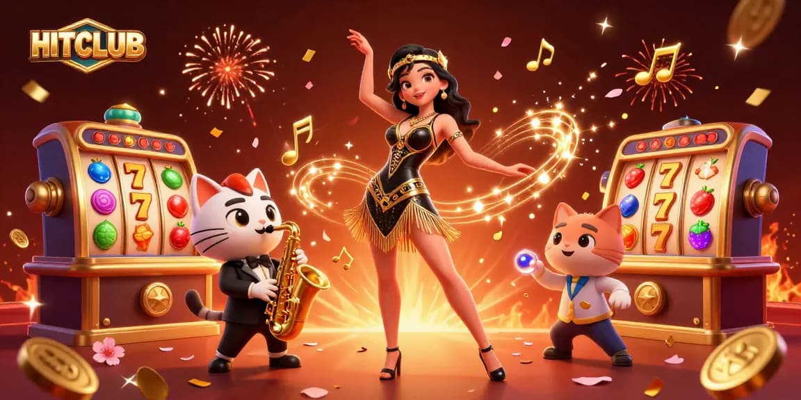 Engage with thrilling slots and dynamic games at HITCLUB while enjoying vibrant casino elements.