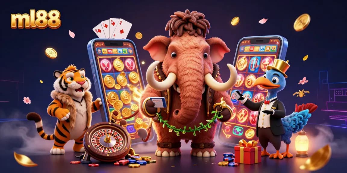 Players enjoy exciting casino experiences at ml88 with vibrant games and engaging characters.