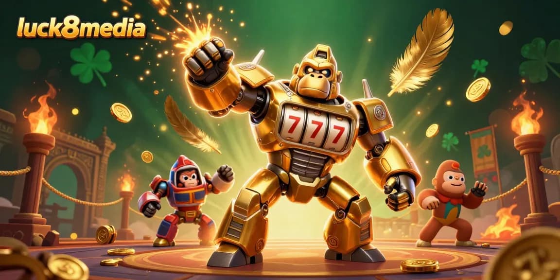 Engage with luck8media's vibrant gaming world featuring exciting casino elements.