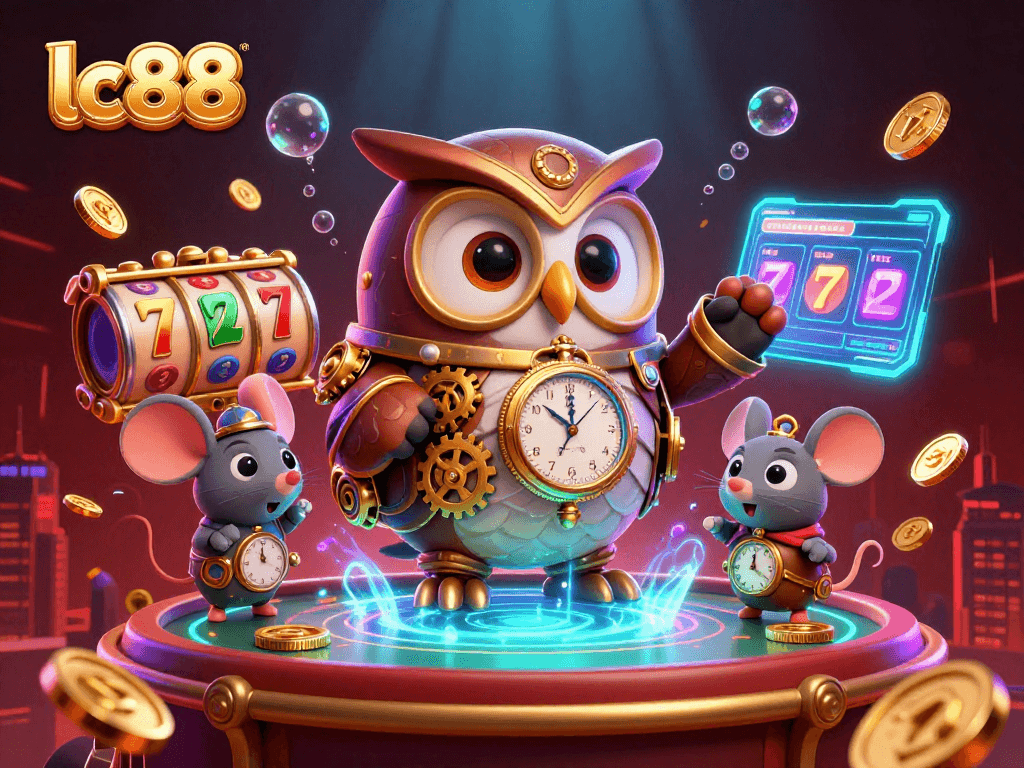 Experience the dynamic excitement of lc88 with vibrant slot reels and engaging characters.