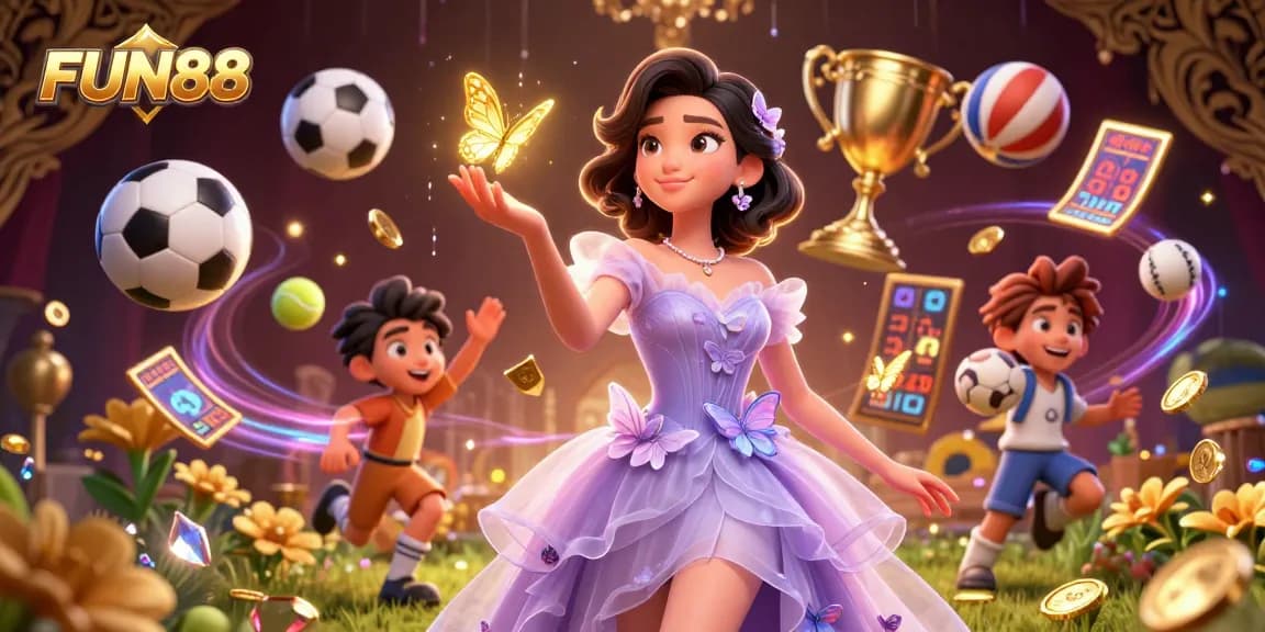 Win big at FUN88 with an exciting sports betting scene featuring dynamic gameplay elements!