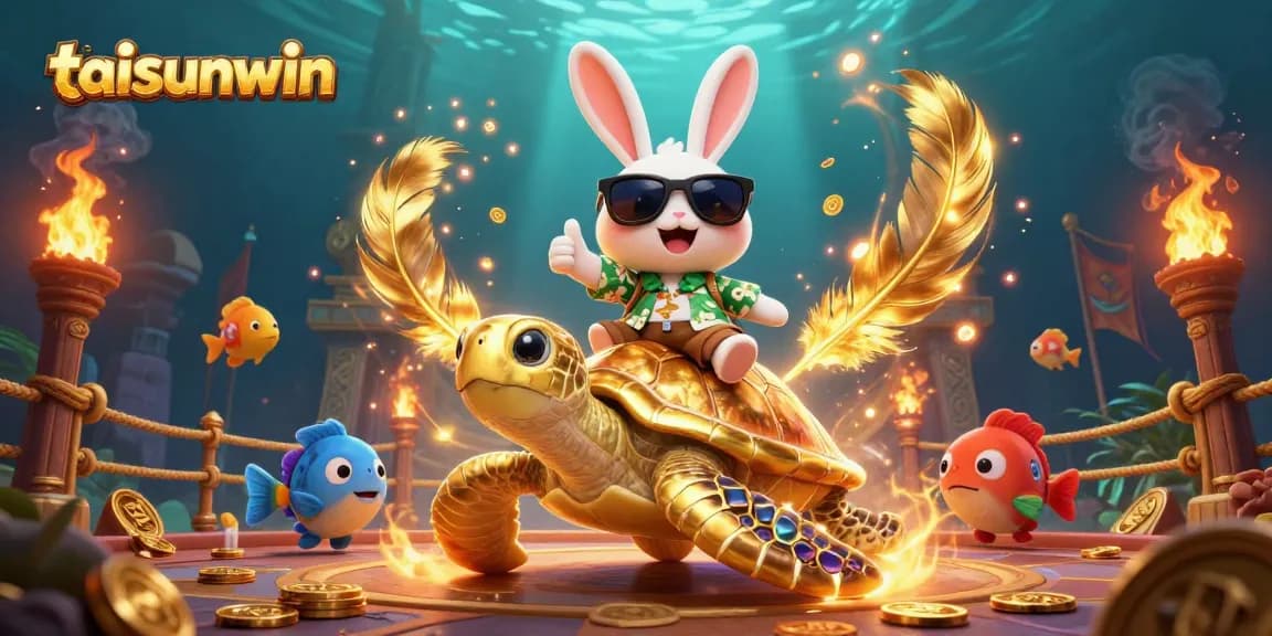 Play exciting games at taisunwin, featuring dynamic action with colorful characters and vibrant casino elements.