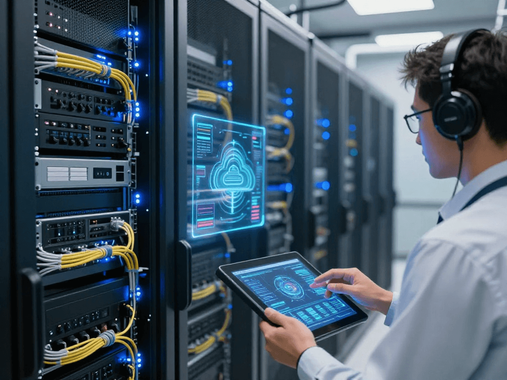 "Iptv reseller cloud computing infrastructure with advanced technology and digital solutions"