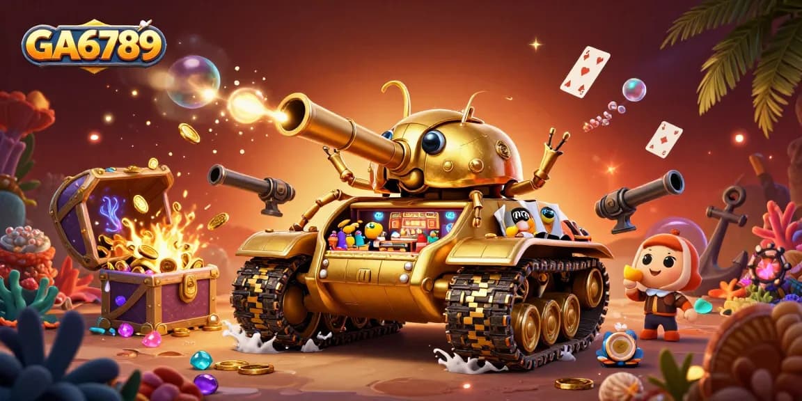 Bet on exciting battles at GA6789 with a vibrant 3D casino explosion of energy and visuals.