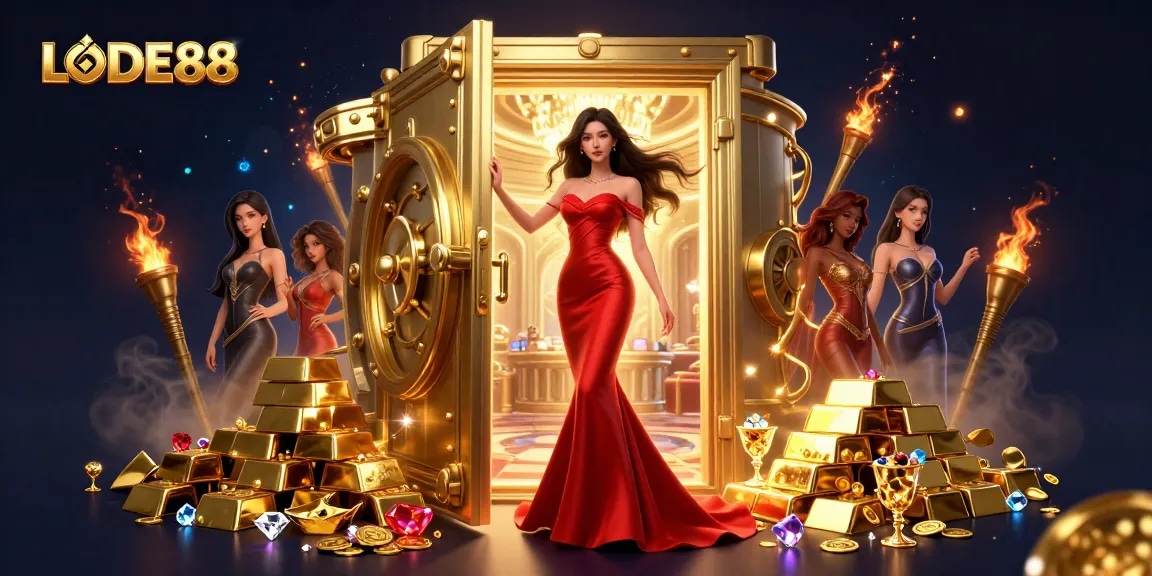 Experience luxurious gaming at LODE88 with stunning visuals and golden treasures.