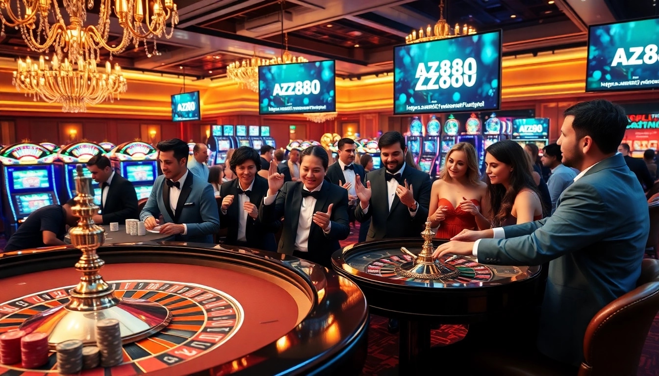 Experience high-stakes action at https://az888.futbol with players enjoying vibrant casino games.