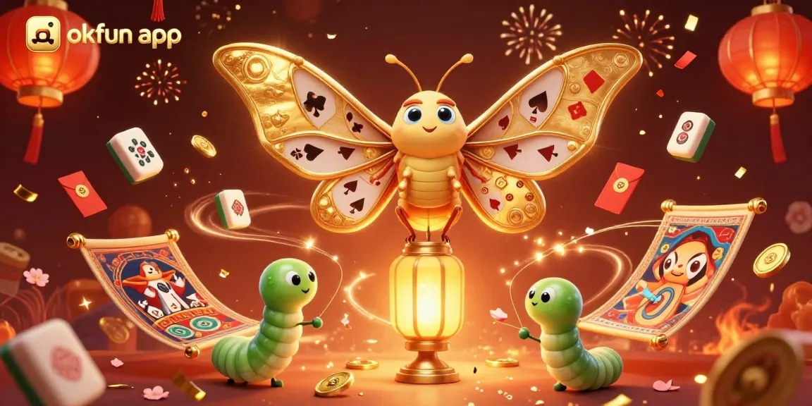 Play exciting games on the okfun app while experiencing thrilling 3D casino visuals and vibrant celebrations.