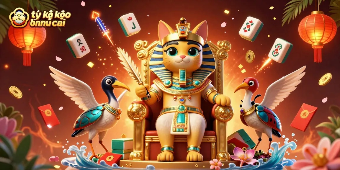 Engage with the latest tỷ lệ kèo nhà cái on a vibrant 3D digital illustration showcasing dynamic gambling elements.