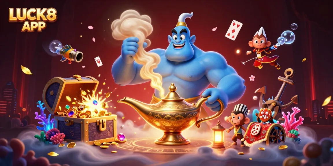 Engage with LUCK8 APP in an exhilarating world filled with excitement and treasure!