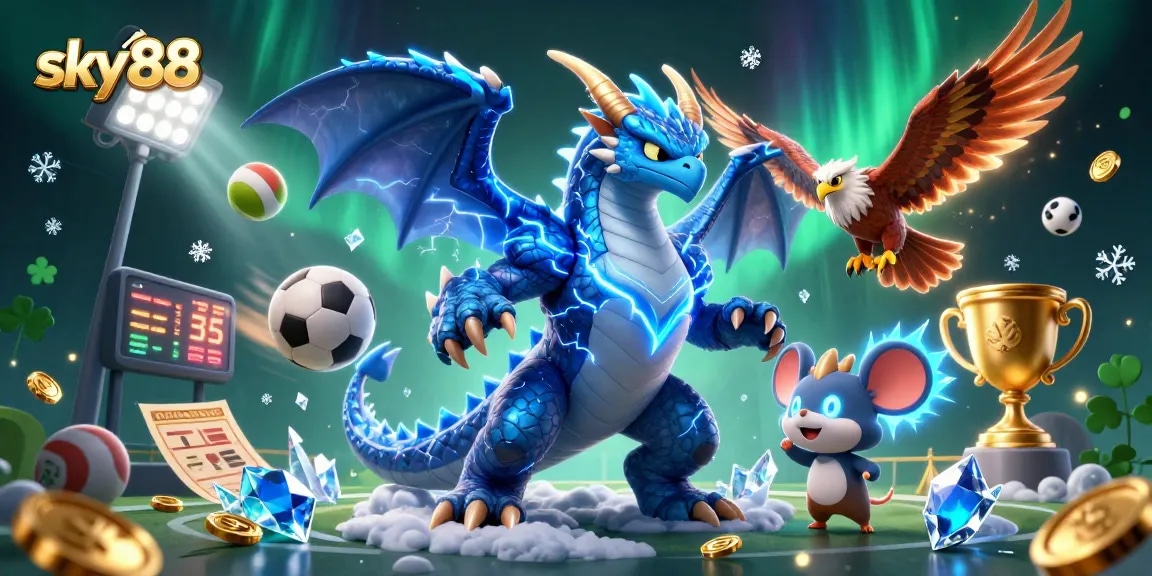 Engage with sky88's vibrant online gaming world through thrilling sports betting and dynamic visuals.