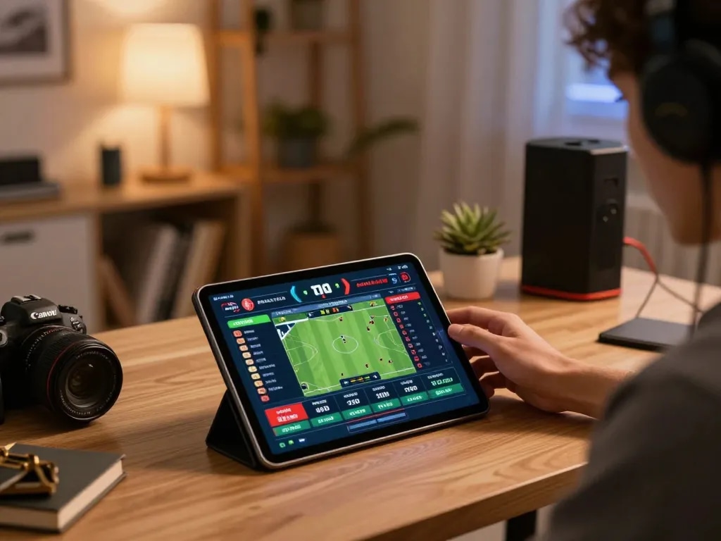 Engaging in sports betting on au88 com tablet with live odds and match insights.