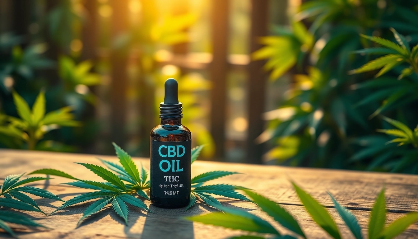 Apply CBD oil with THC UK to enhance wellness with natural hemp elements.