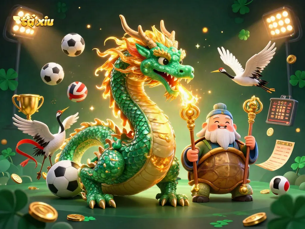 Engage in thrilling tài xỉu action with dynamic characters and vibrant gambling elements.