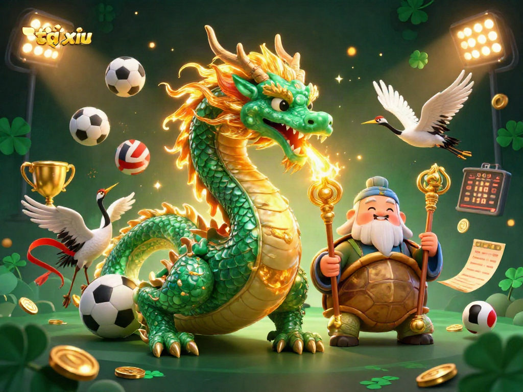 Engage in thrilling tài xỉu action with dynamic characters and vibrant gambling elements.