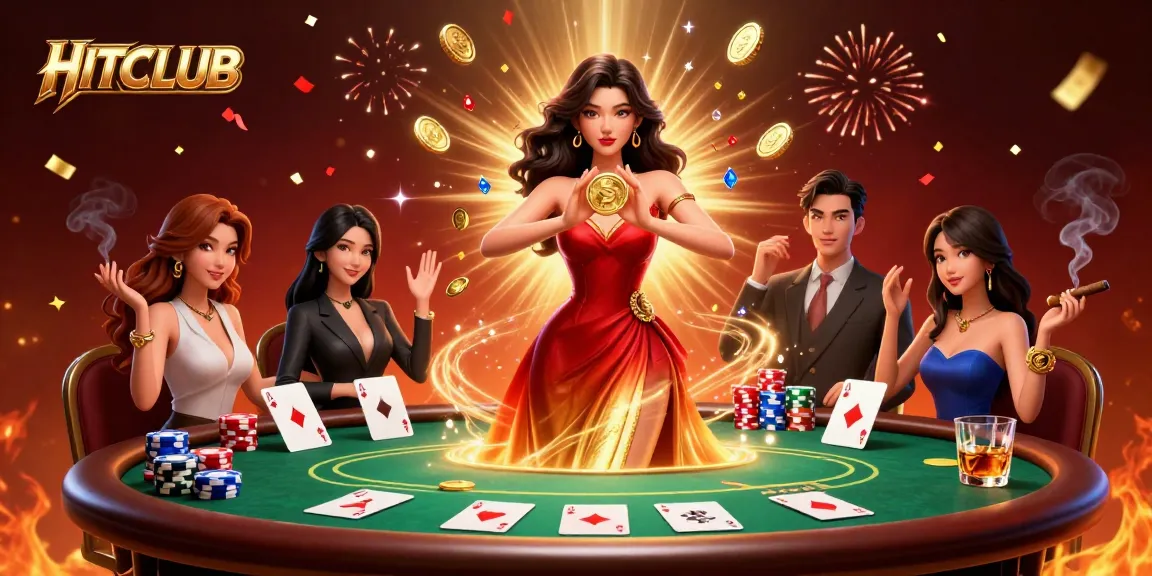 Experience the thrill of HITCLUB with vibrant casino elements and stunning visuals.