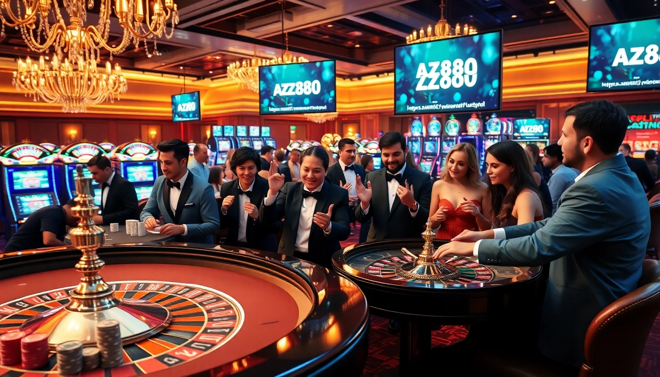 Experience high-stakes action at https://az888.futbol with players enjoying vibrant casino games.