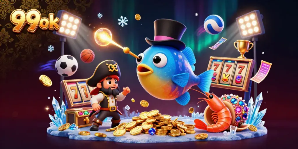 Experience the thrill at 99ok with captivating characters and casino elements.