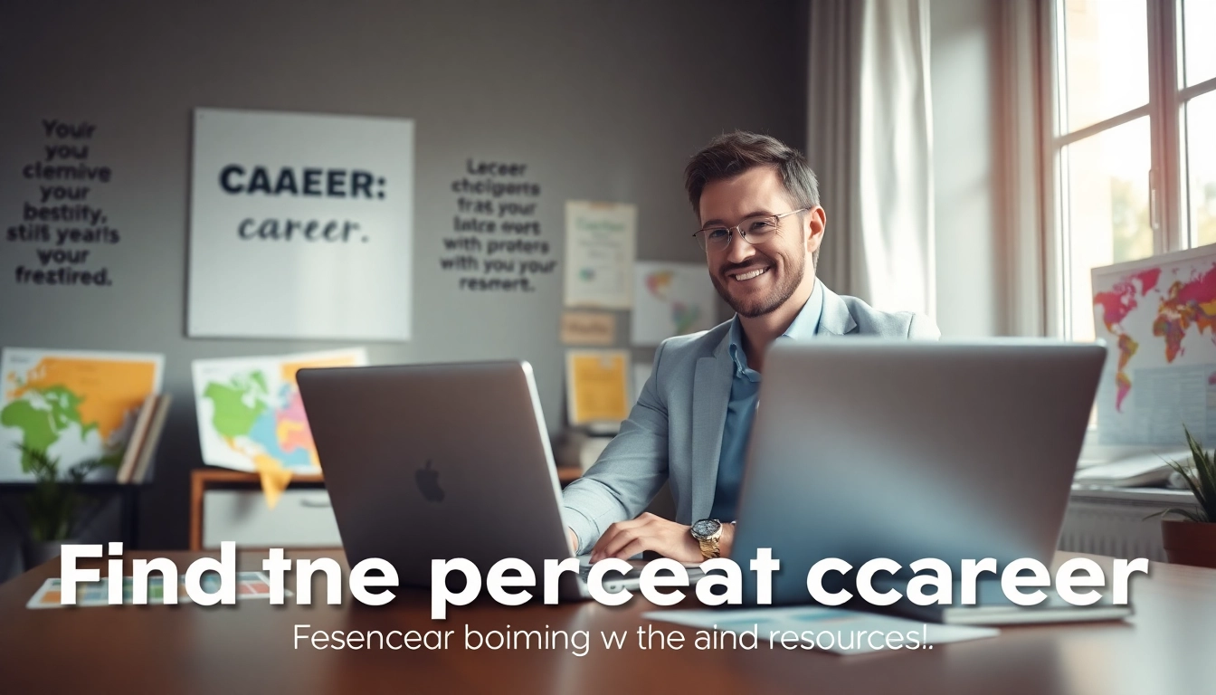 How to find my perfect career with a professional counselor in an inviting office setting.