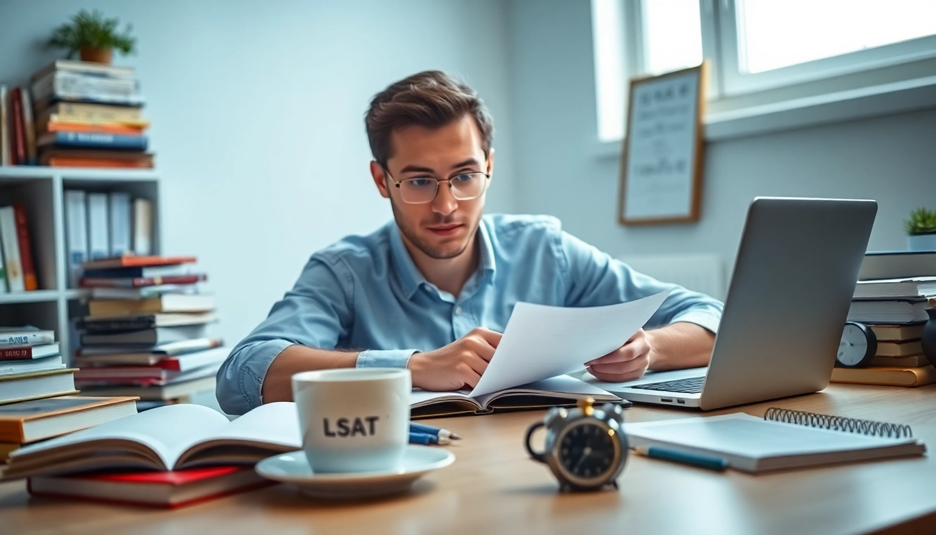 Hire someone to take LSAT for you while focused on studying in a serene environment.