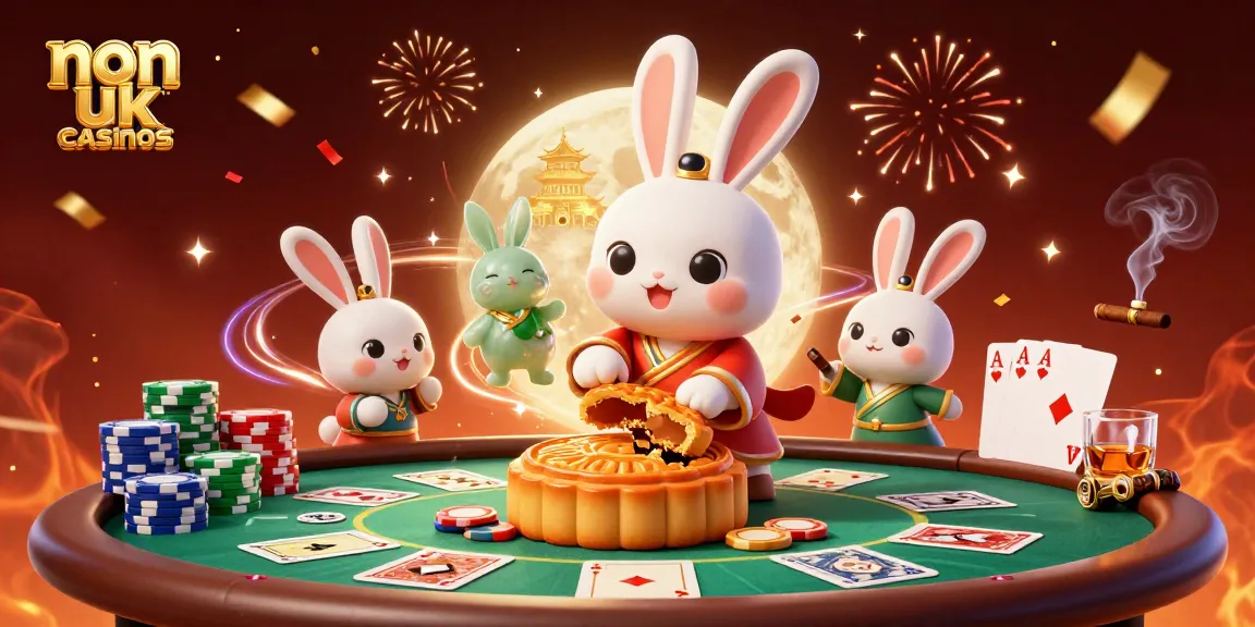 Experience thrilling gaming at non uk casinos with vibrant 3D characters and casino elements.