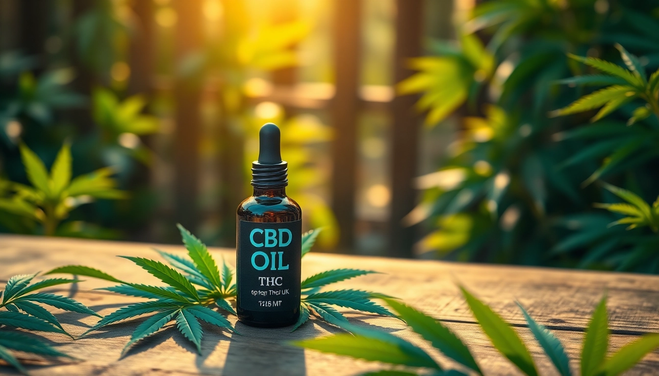Apply CBD oil with THC UK to enhance wellness with natural hemp elements.