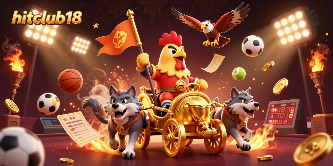 Experience thrilling gameplay at hitclub18 with a dynamic sports betting scene filled with action and excitement.