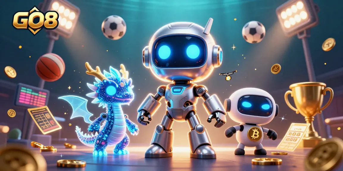 Experience GO8's thrilling gaming adventure with dynamic sports elements and vibrant visuals.
