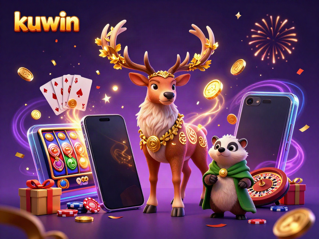 Kuwin offers players an exciting gaming experience with vibrant visuals and lively game elements.