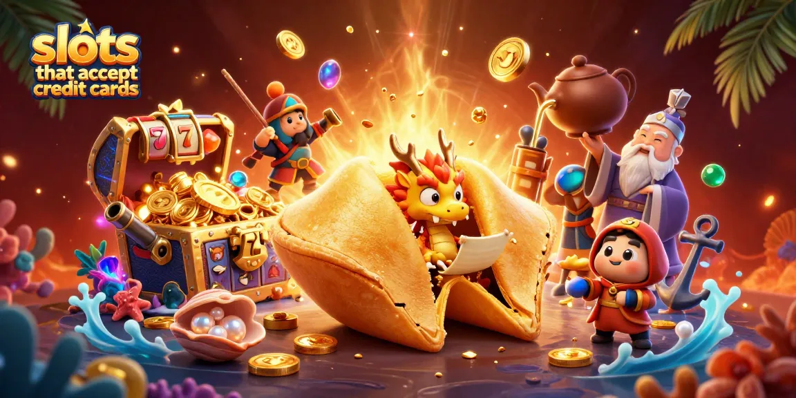 Engage with slots that accept credit cards for instant rewards, featuring dynamic gaming elements and vibrant characters.