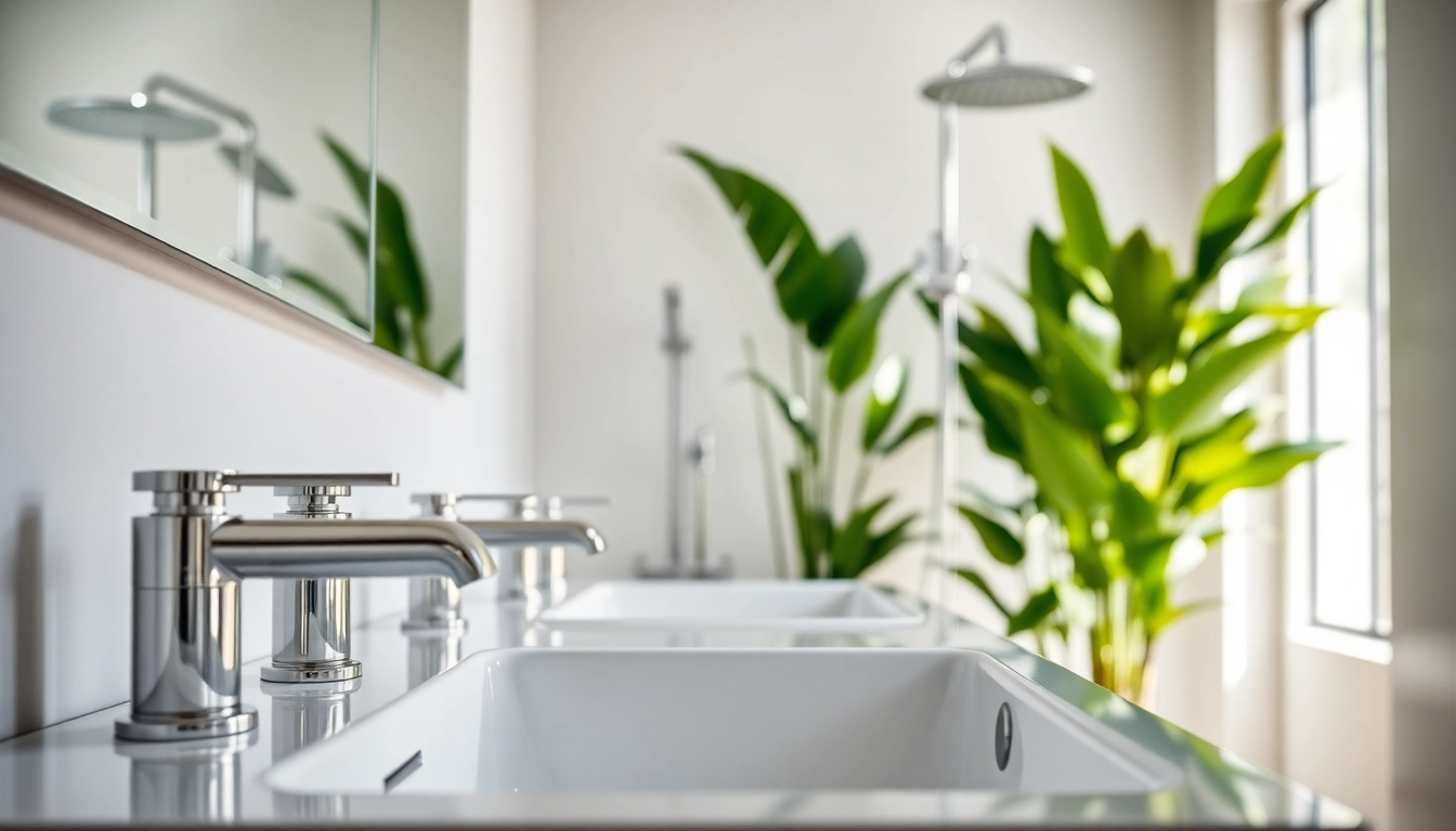 Besondere sonni sanitär Produkte in einem modernen Badezimmer-Setup