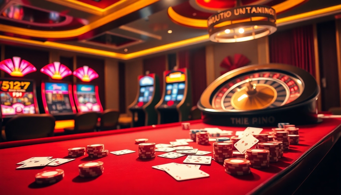 Experience the thrill of gambling at https://s8s8.org/ with vibrant casino scenes featuring poker tables and slot machines.