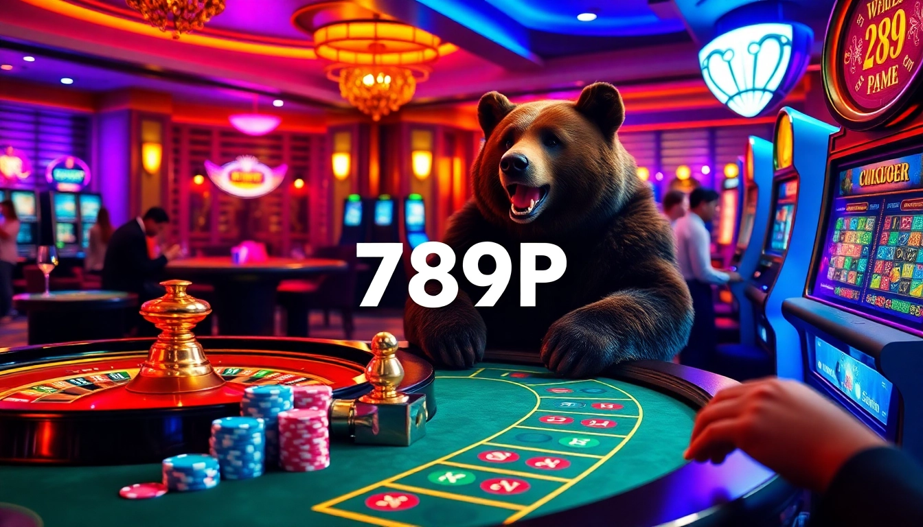 Engage in thrilling gambling activities at 789P casino featuring vibrant games and luxurious settings.