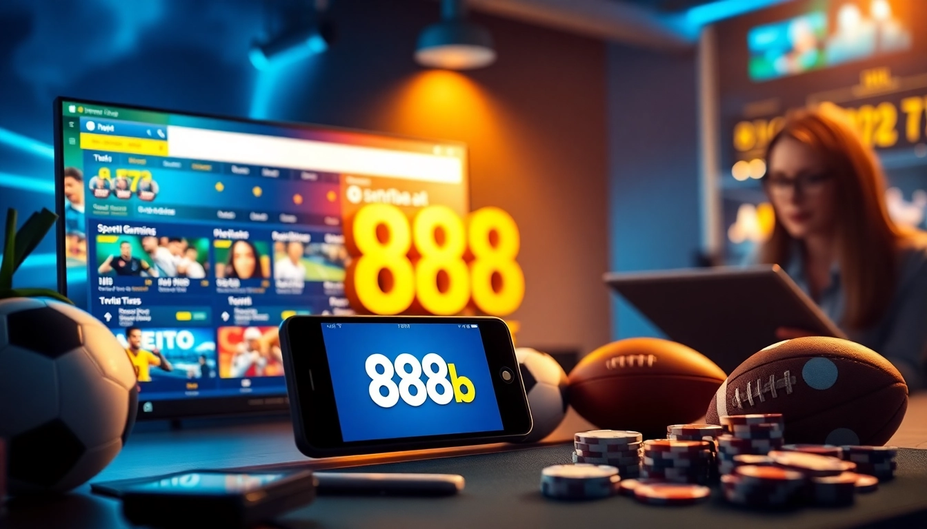 Explore the engaging online betting features of 888b.bet, featuring sports and casino games.