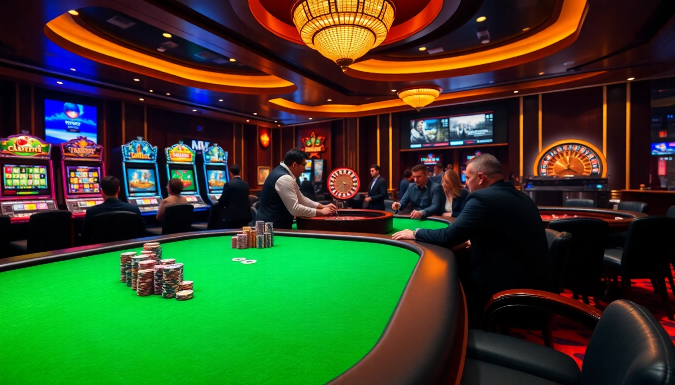 Experience the excitement of gambling at mb66.nyc with a vibrant casino scene full of engaging games.