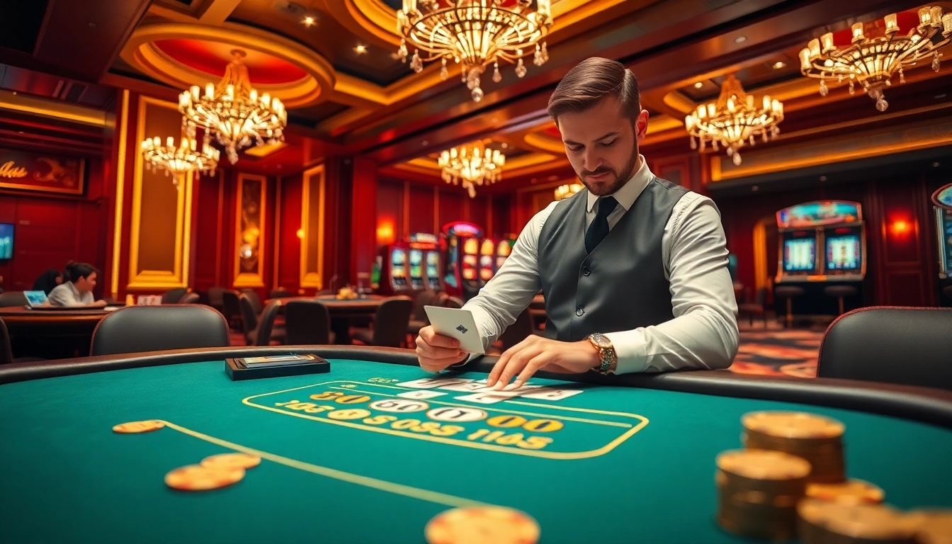 Goal123 enhances excitement at blackjack with professional dealers and luxurious casino aesthetics.