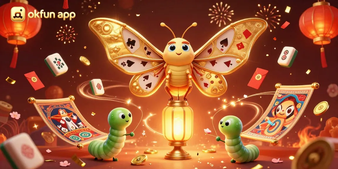 Play exciting games on the okfun app while experiencing thrilling 3D casino visuals and vibrant celebrations.